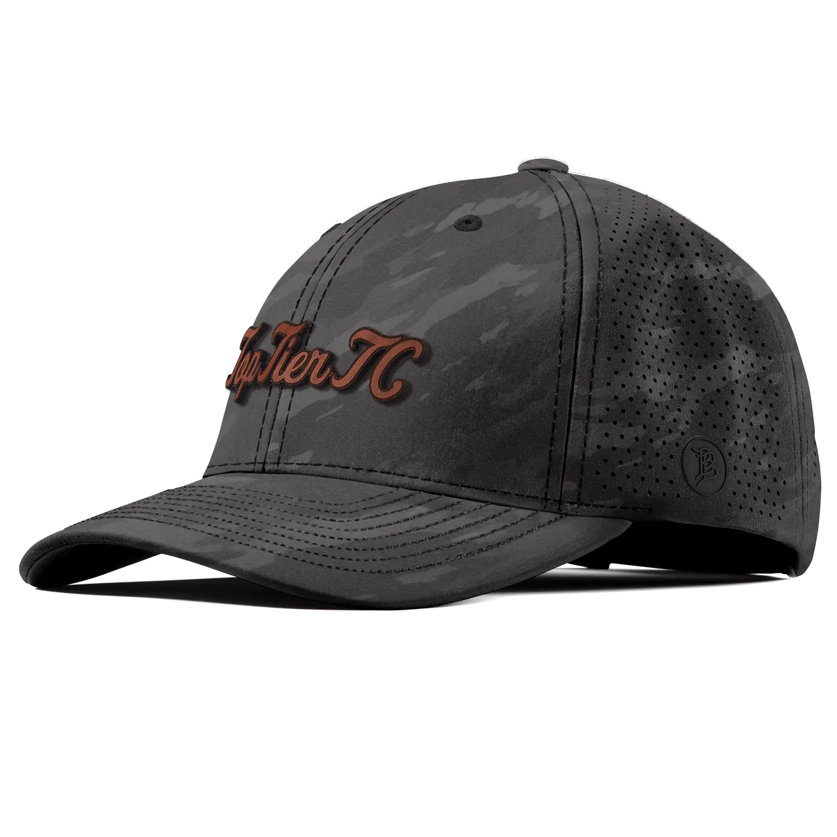 Top Tier Script Tan Curved Elite