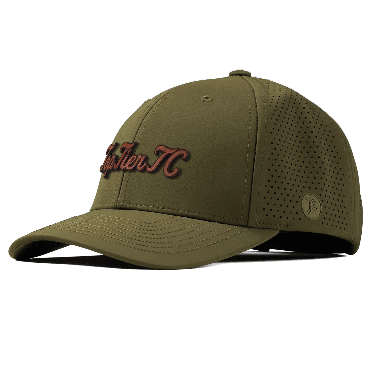 Top Tier Script Tan Curved Elite