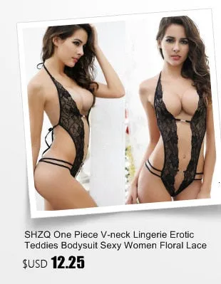 VenusFox Sexy Costumes Women Erotic Lingerie Sexy Plus Hot Dress Set Underwear Backless Lace Clothing Sex Toy Uniform  Exotic Apparel