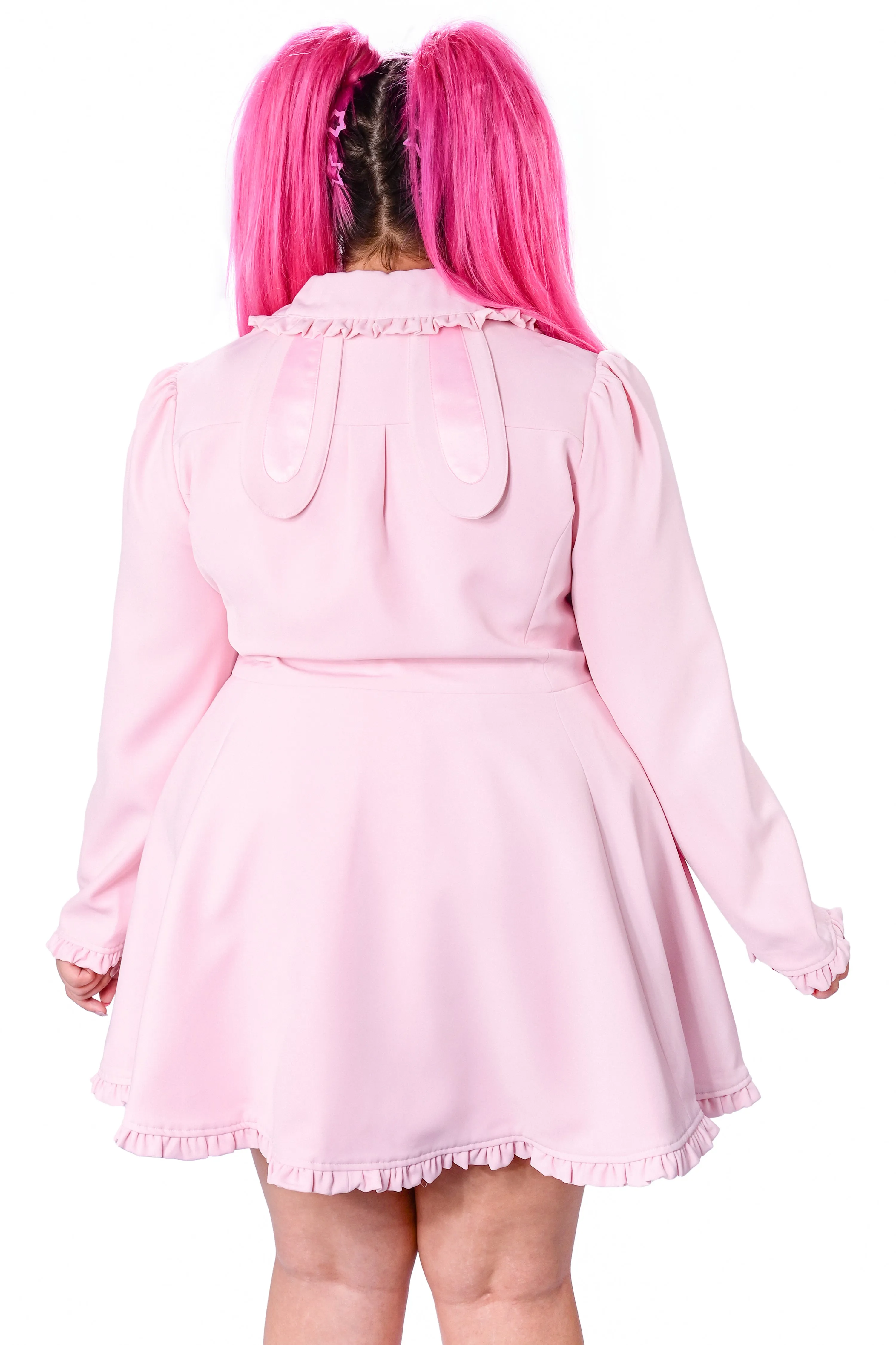 Wonderland Bunny Coat - Pink