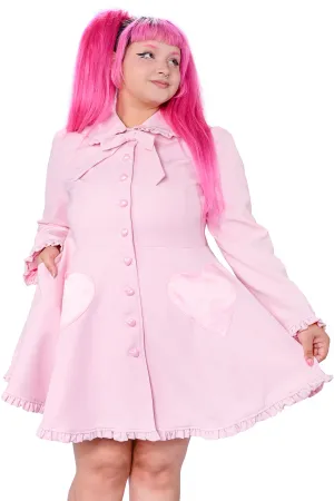 Wonderland Bunny Coat - Pink